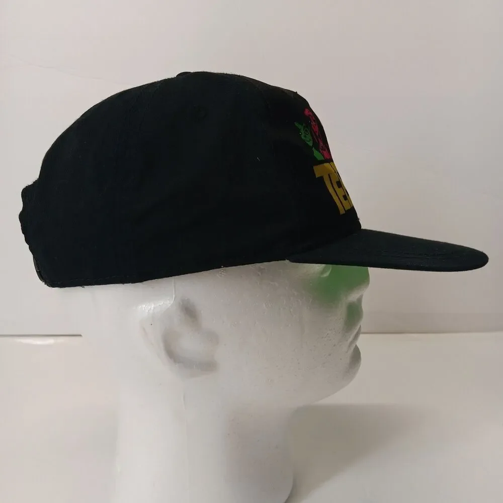 Cartoon Network Teen Titans Go! Youth OSFM SnapBack Hat Cap Black 1 Pair Socks